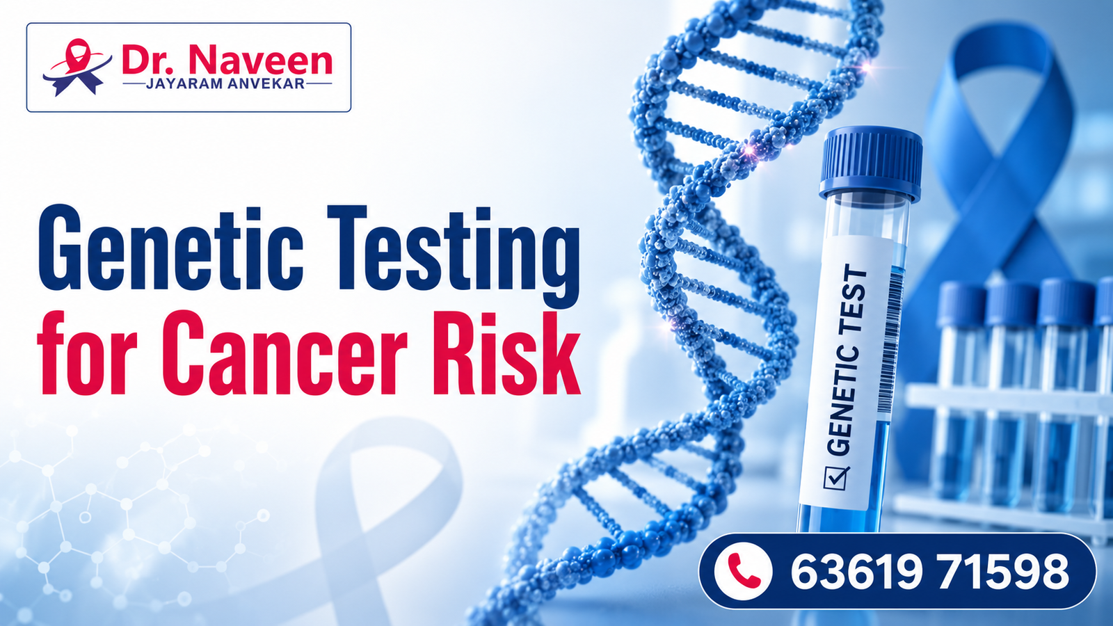 Genetic Testing for Cancer Risk in Mysore | BRCA & Beyond | Dr. Naveen Anvekar